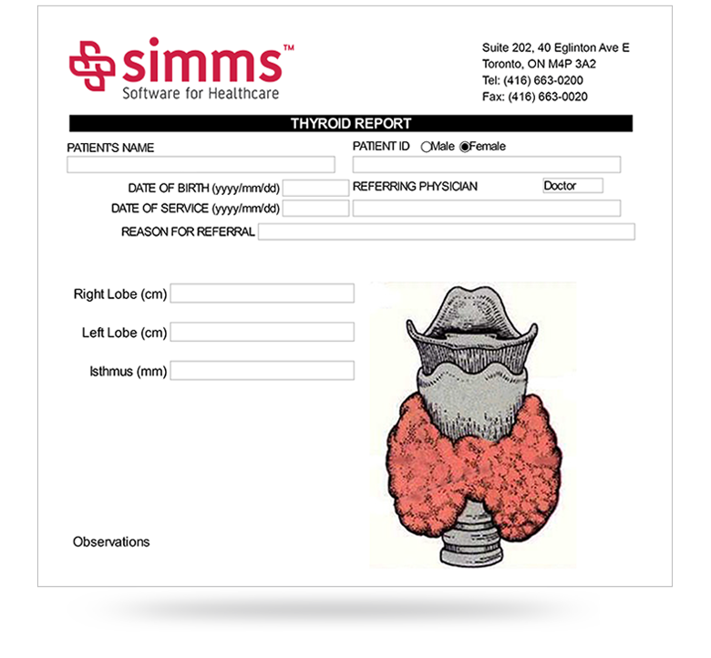 SIMMS Thyroid Template Example